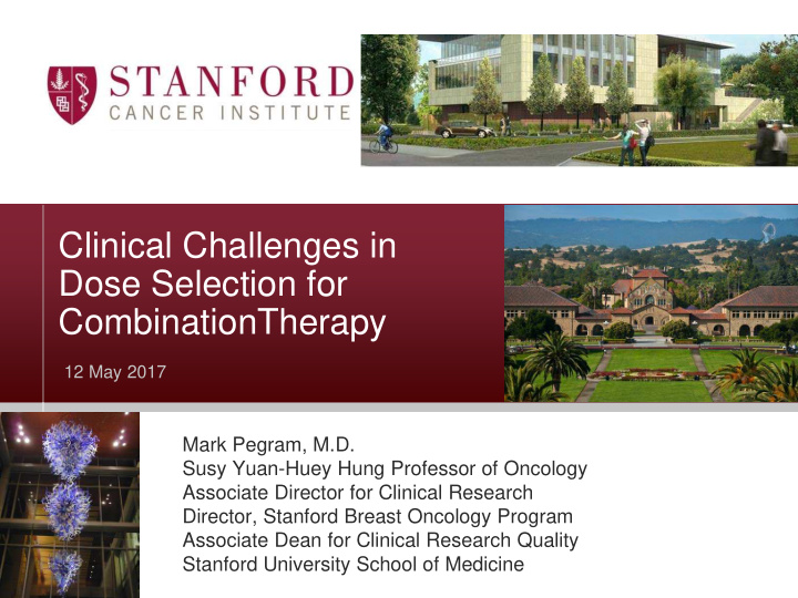 clinical challenges in dose selection for