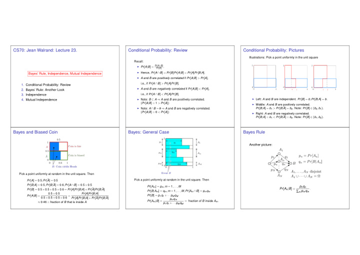 cs70 jean walrand lecture 23 conditional probability