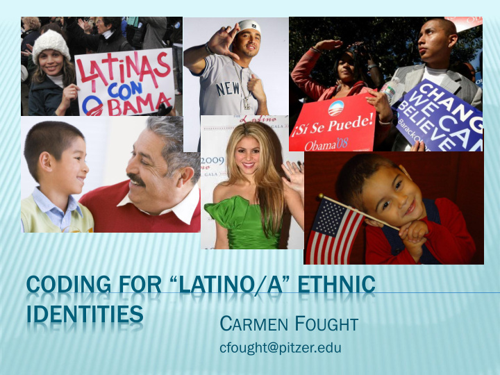 coding for latino a ethnic