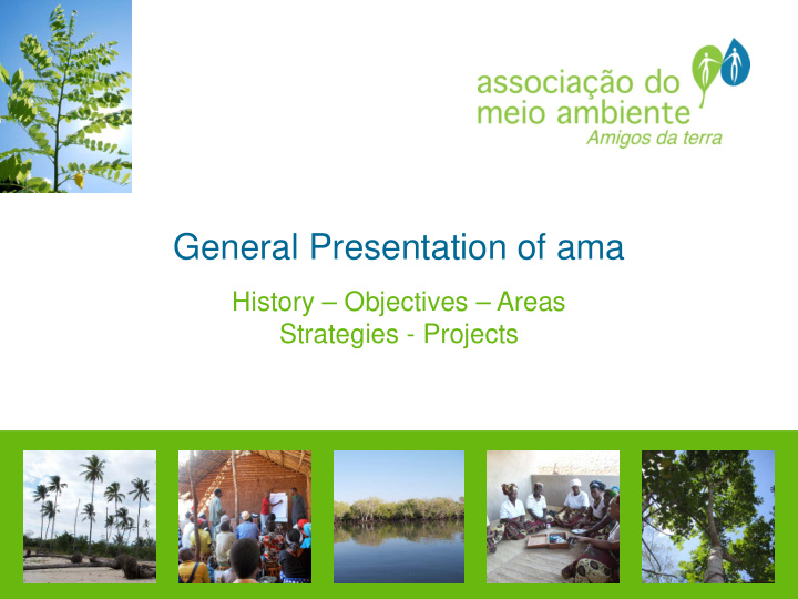 general presentation of ama