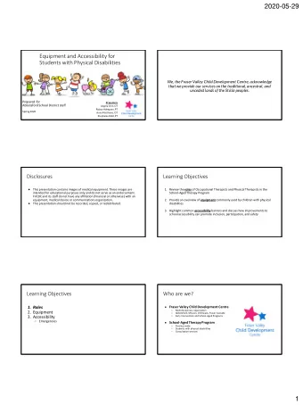 1  2020-05-29  What do we do?  What do we do?  Occupational Therapists and Physical Therapists.