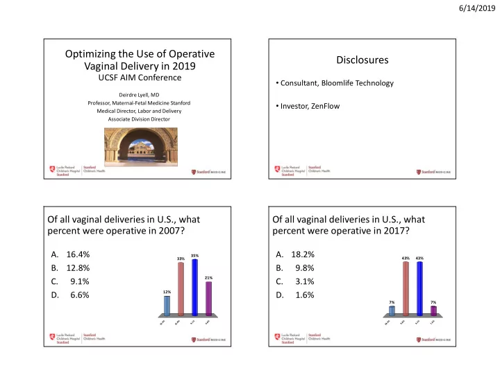 optimizing the use of operative disclosures vaginal