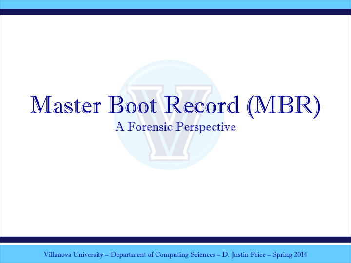 master boot record mbr