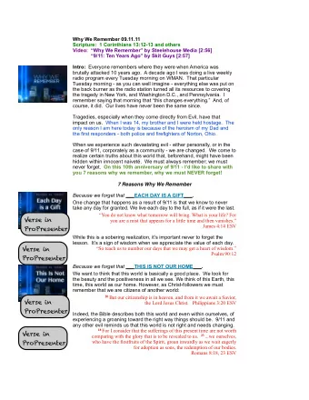 Verse in  you are a mist that appears for a little time and then vanishes.  James 4:14 ESV