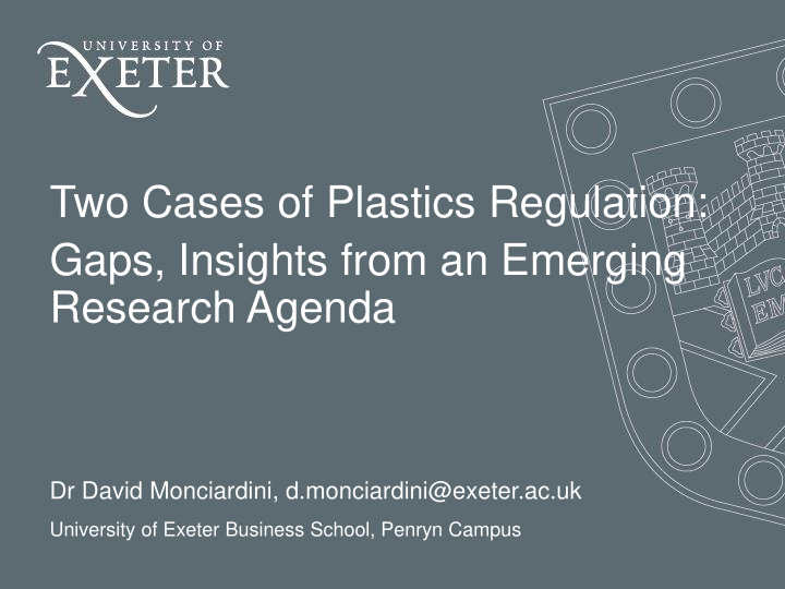 two cases of plastics regulation gaps insights from an