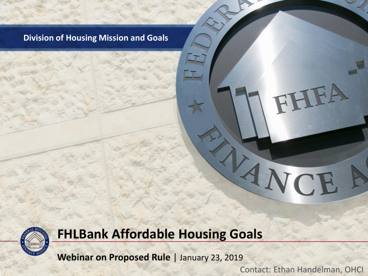 fhlbank affordable housing goals