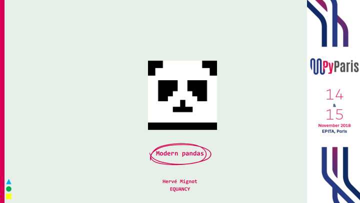 modern pandas