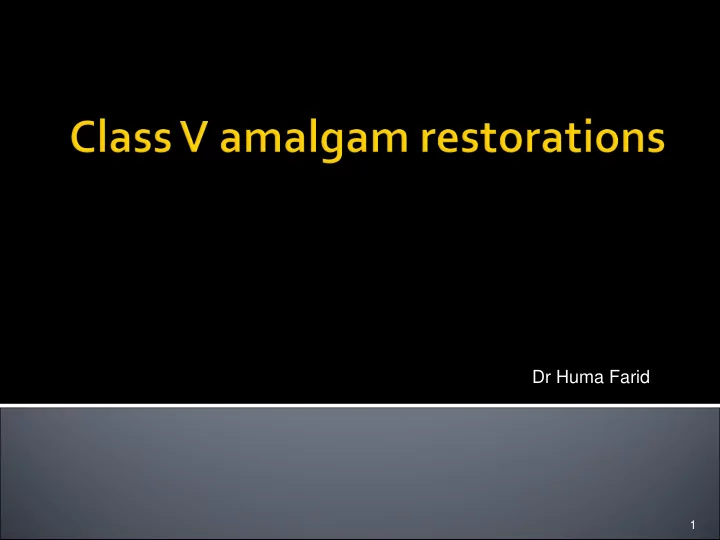 dr huma farid