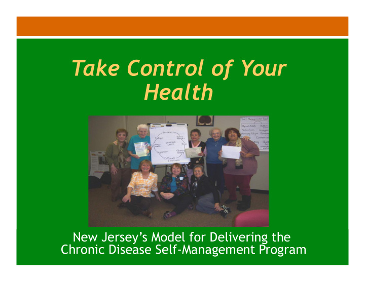 take control of your health