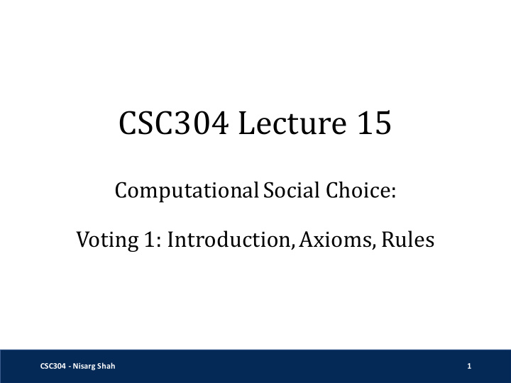 csc304 lecture 15