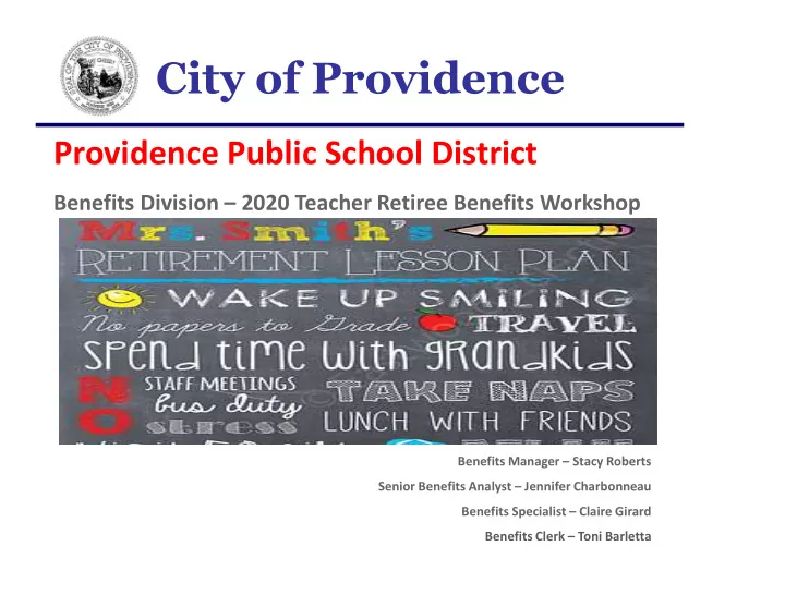 city of providence