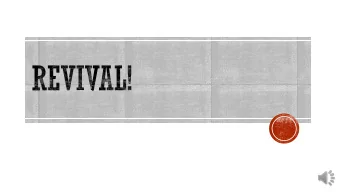 AMERICAS REVIVAL TRADITION  THE GOOD, THE BAD, THE UGLY  Your boasting is not good.  Dont you