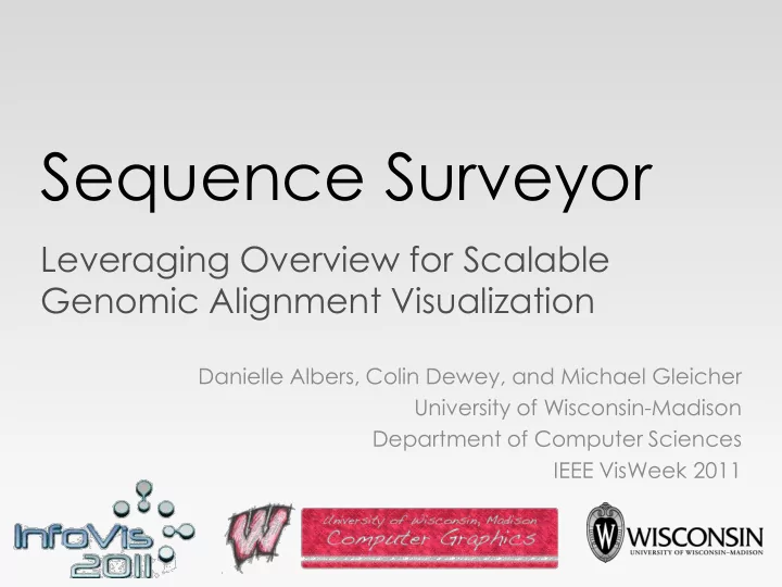 sequence surveyor