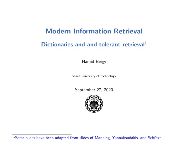 modern information retrieval