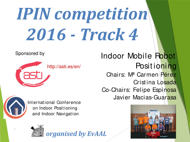 ipin competition 2016 track 4