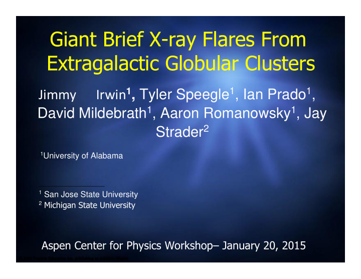 giant brief x ray flares from