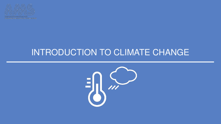 introduction to climate change sources of carbon dioxide