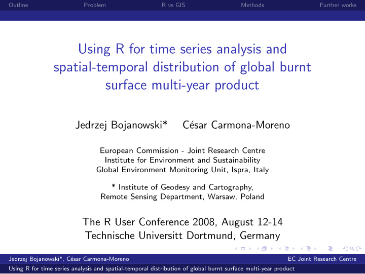 using r for time series analysis and spatial temporal