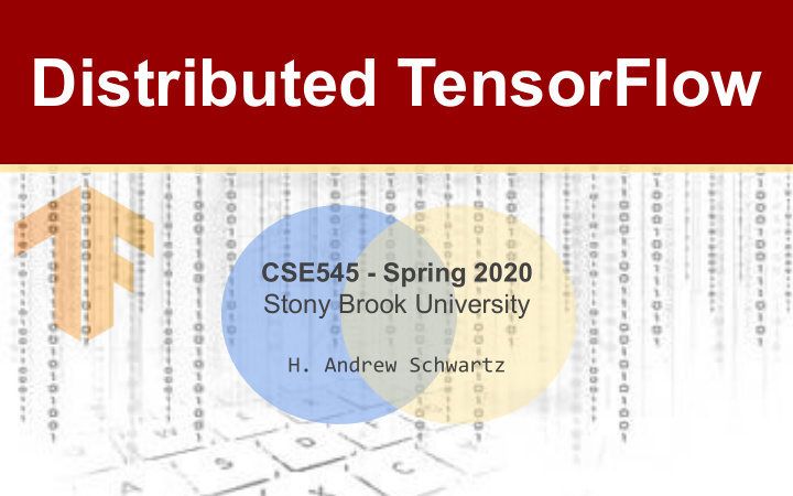 distributed tensorflow