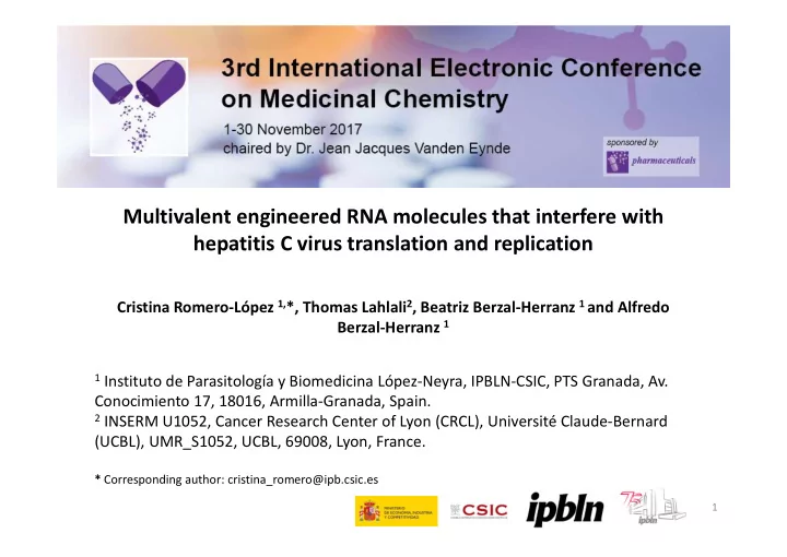 multivalent engineered rna molecules that interfere with
