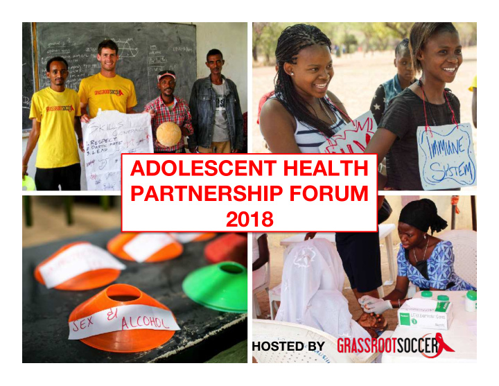 adolescent health partnership forum 2018