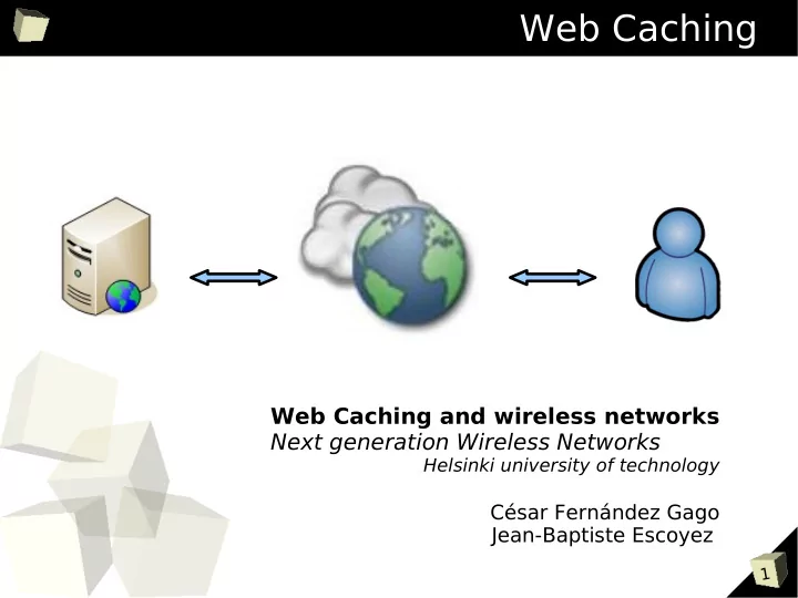 web caching