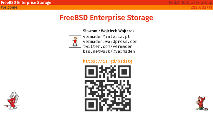 freebsd enterprise storage