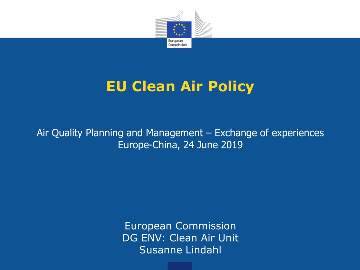eu clean air policy