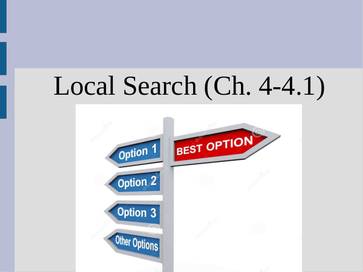 local search ch 4 4 1 local search