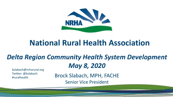 national rural health association