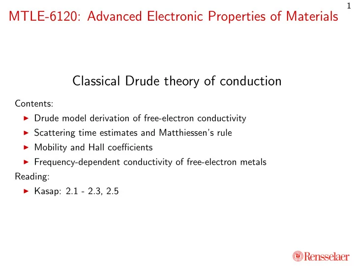 mtle 6120 advanced electronic properties of materials