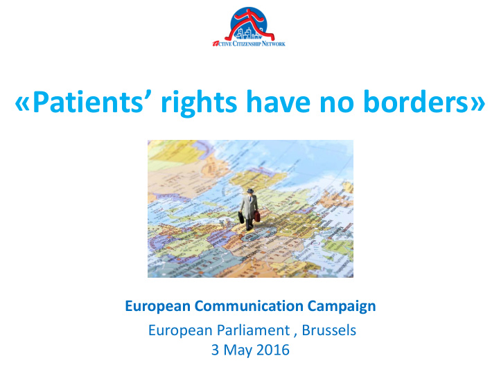 patients rights have no borders