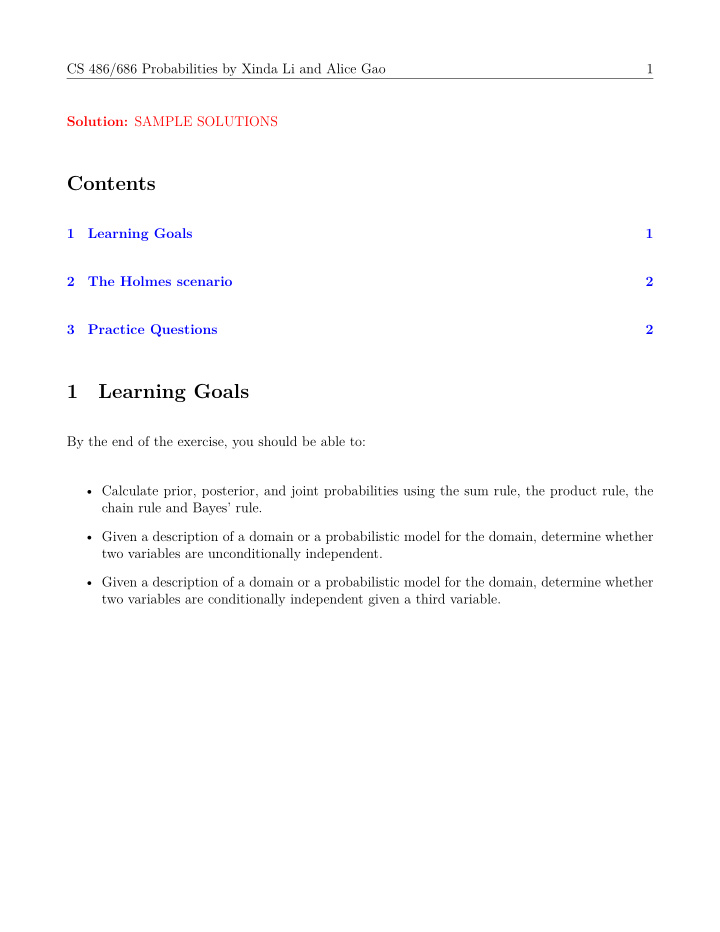 learning goals 1