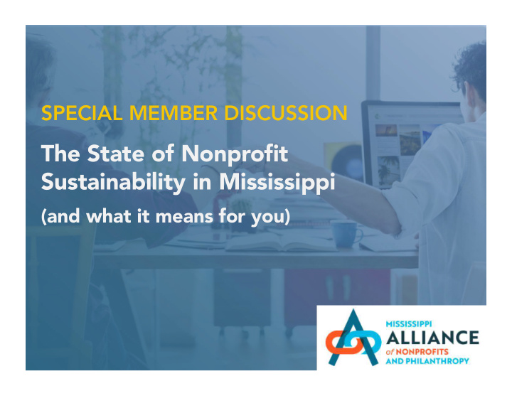 the state of nonprofit sustainability in mississippi