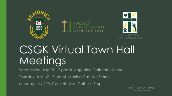 csgk virtual town hall