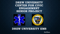 drew university center for civic engagement senior