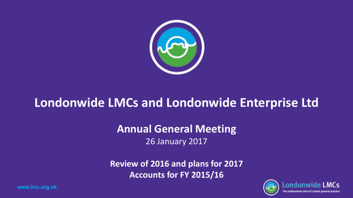 londonwide lmcs and londonwide enterprise ltd