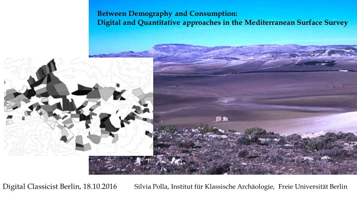between demography and consumption digital and
