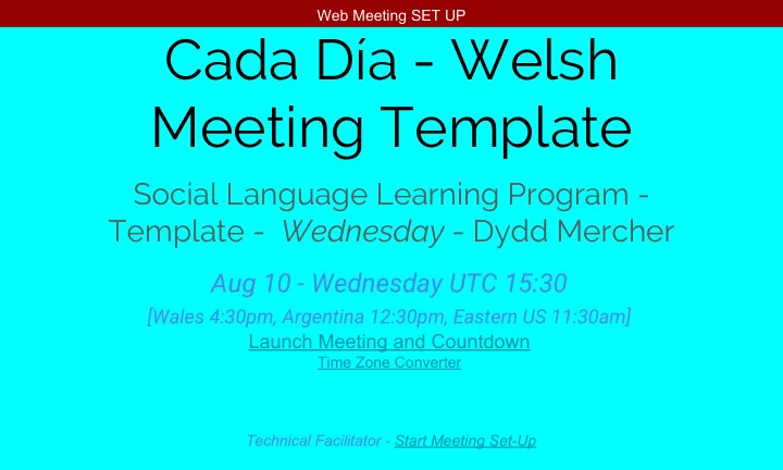 cada d a welsh meeting template
