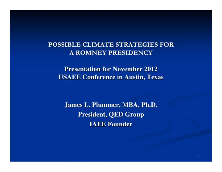 possible climate strategies for possible climate