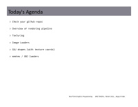 today s agenda