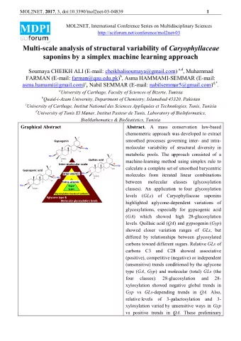 MOL2NET, 2017 , 3, doi:10.3390/mol2net-03-04839 2  results revealed higher metabolic tensions
