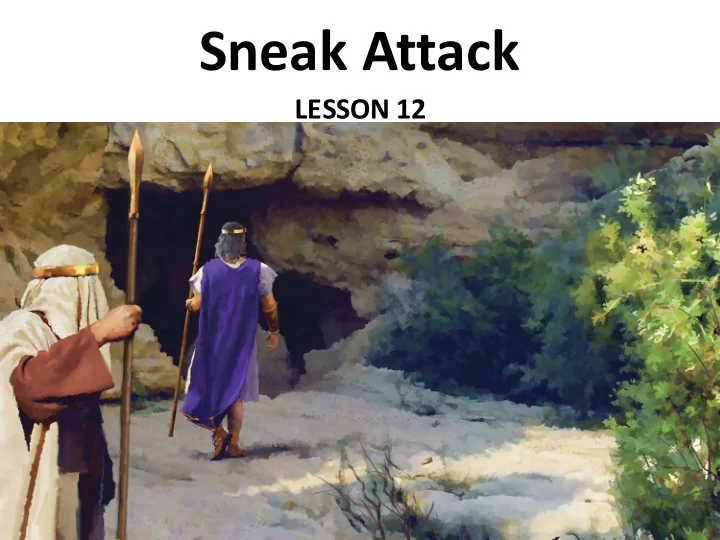sneak attack