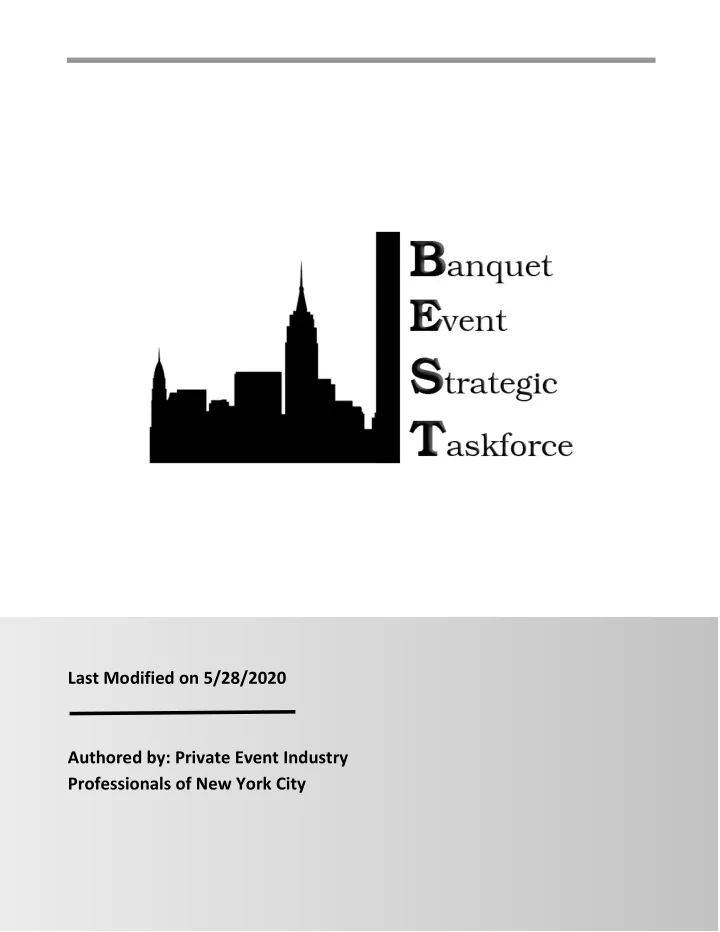last modified on 5 28 2020 authored by private event