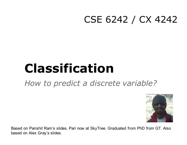 classification