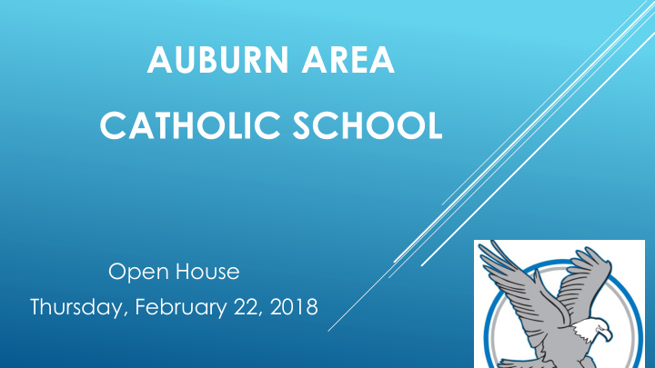 auburn area catholic school
