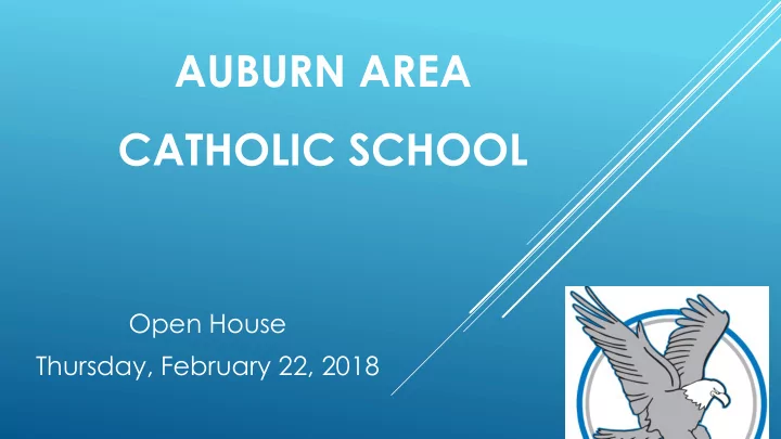 auburn area catholic school
