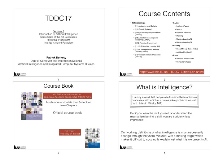 tddc17