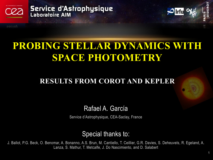 probing stellar dynamics with space photometry