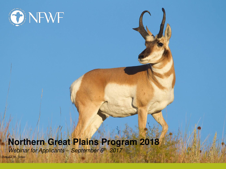 northern great plains program 2018